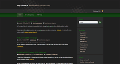 Desktop Screenshot of blog.i-doser.pl